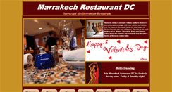 Desktop Screenshot of marrakechrestaurantdc.com